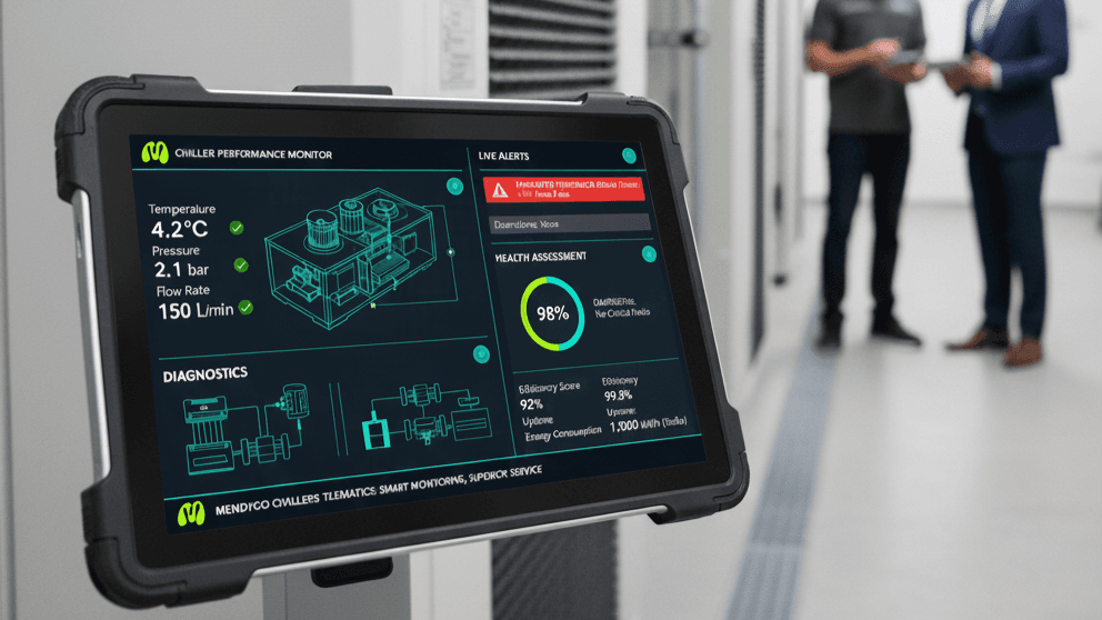 Visibility into the real-world performance of the Chillers