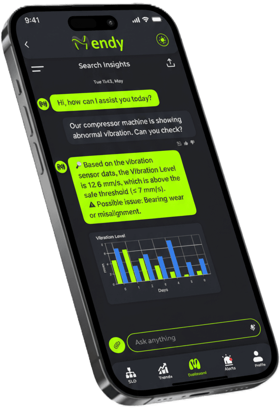 AI workflow assistant dark