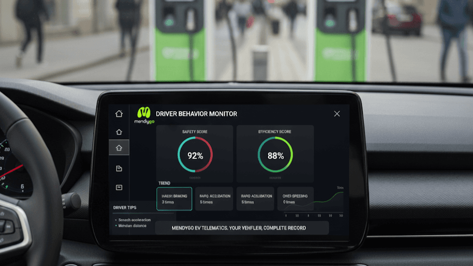 Monitor driver behavior